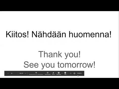 Video: Hyödyllisiä Lauseita AT-prepositiolla