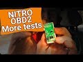 Nitro OBD 2 Part 2 - you asked for more tests!