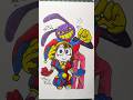 Jax Likes Pomni Drawing 🐰💘 #tadc#theamazingdigitalcircus #イラストメイキング