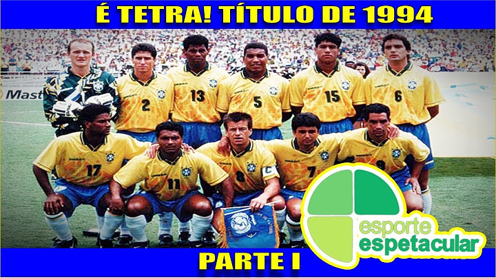 É Tetra! 1994 (Episódio I) Esporte Espetacular