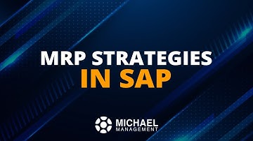 MRP Strategies in SAP
