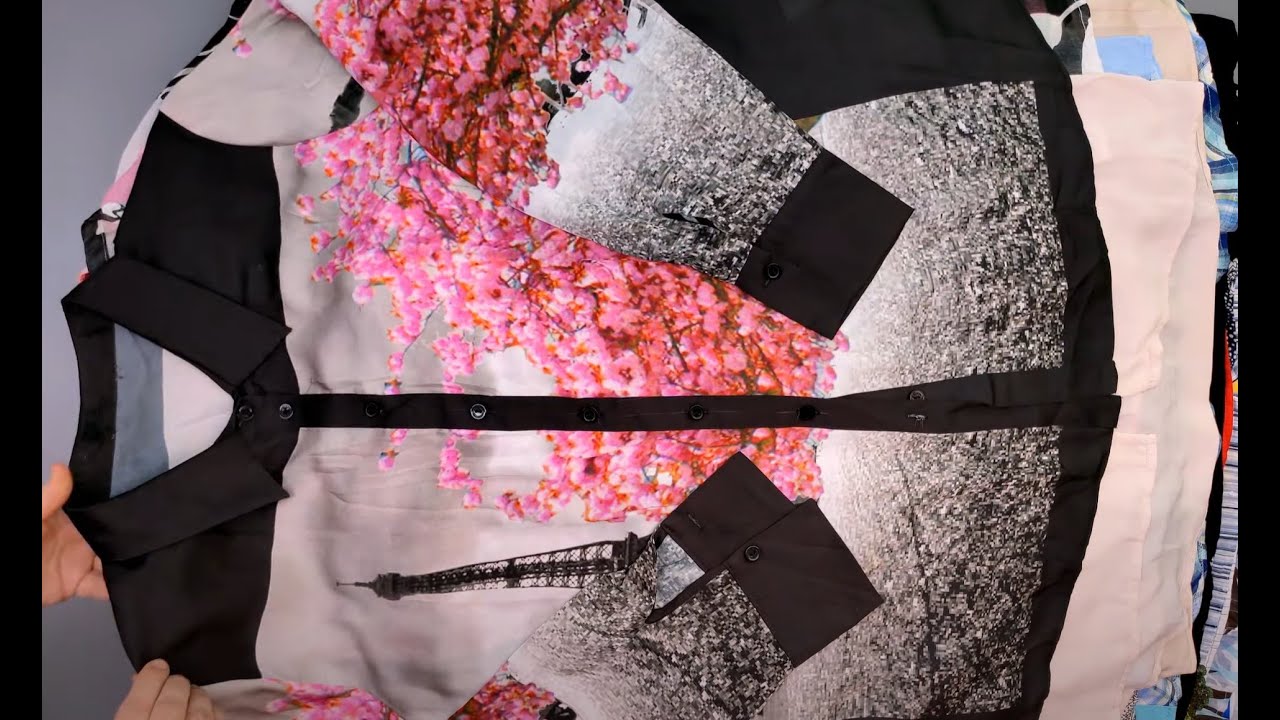 f-9148. Блузки  Крем. Германия. Лот 17349 15,8кг. 100ед.