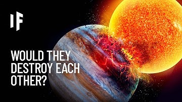 What If Jupiter Collided With the Smallest Star?
