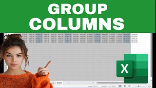 How to GROUP COLUMNS in Excel | Group Multiple Columns Together in Excel