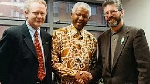 What was the bond between Gerry Adams and Nelson Mandela?