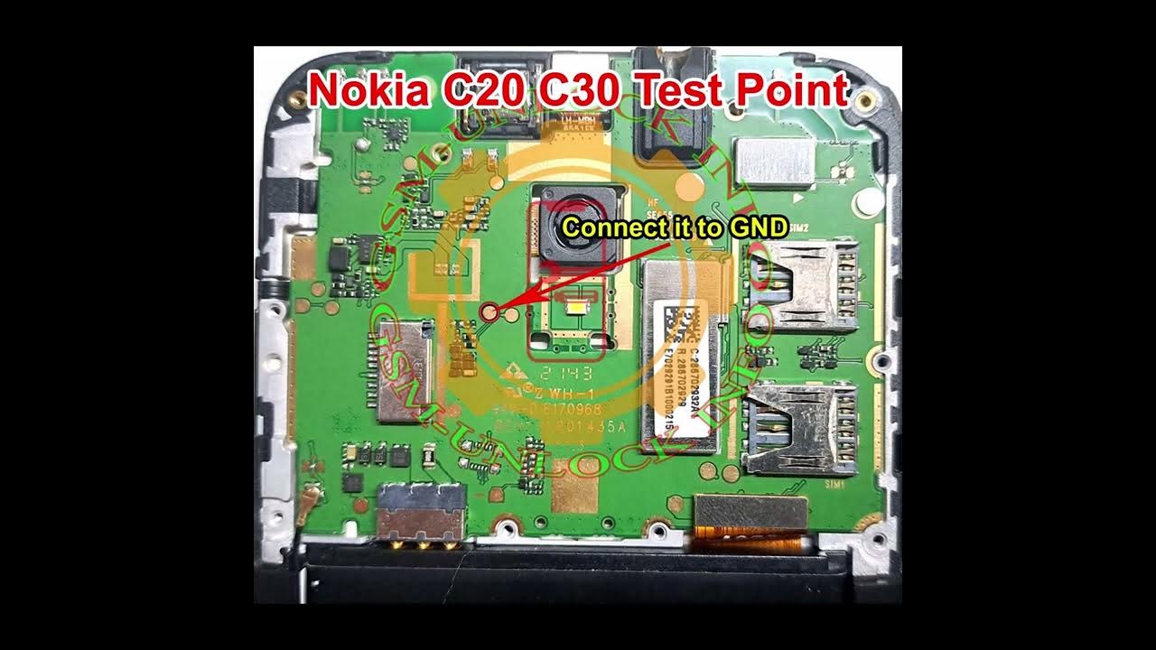 Nokia C20 TA-1352 Test Point | Nokia C30 TA-1359 Test Point