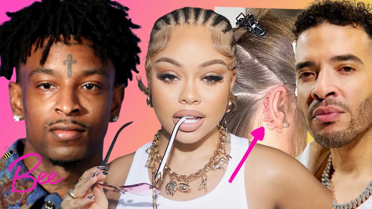 Latto Adds Fuel to 21 Savage Romance Rumors With Ear Tattoo