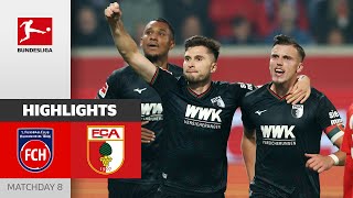 Thrilling 7 (!) Goals-Spectacle!! | Heidenheim - Augsburg 2-5 | Highlights | Matchday 8 – Bundesliga