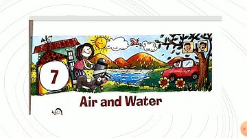 Class-2 EVS course book.Chapter-7 Air and Water (Air).