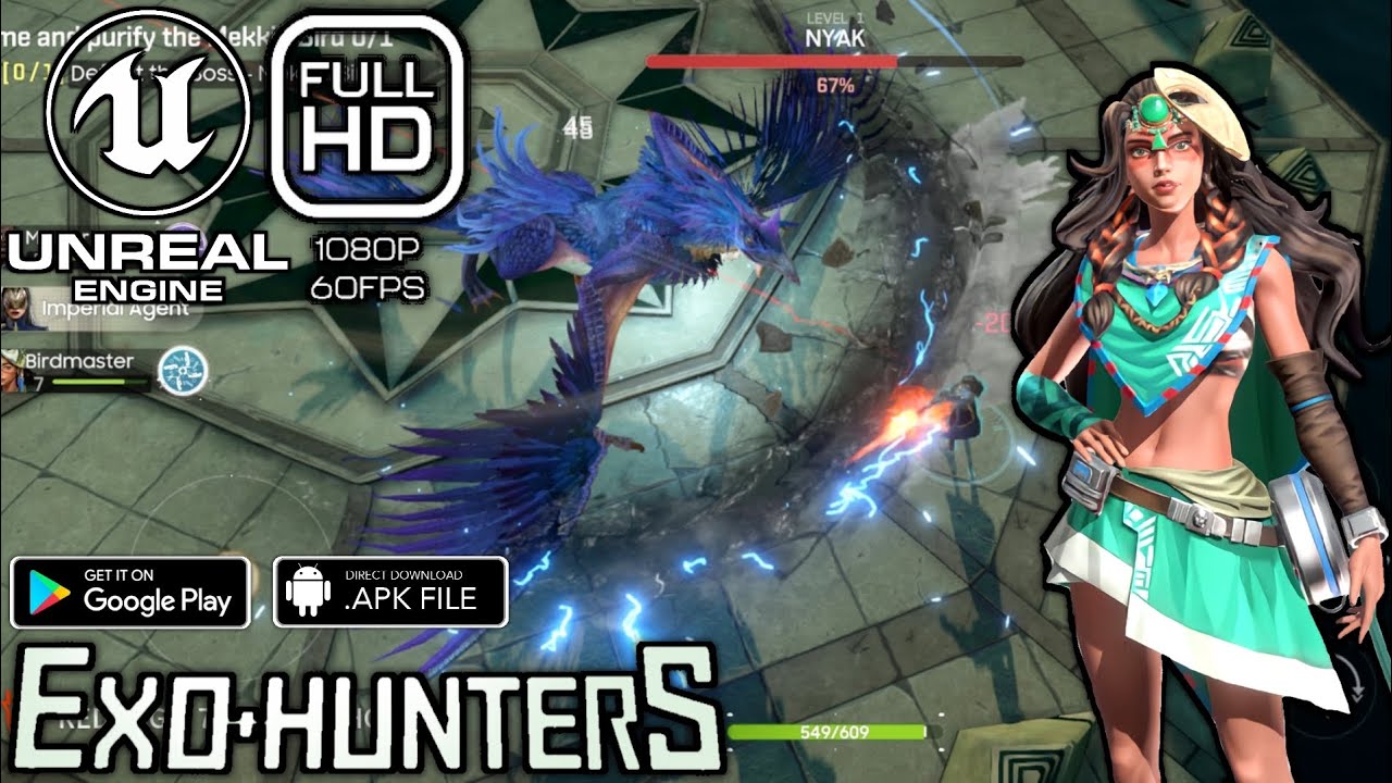 ExoHunters Galaxy - Gameplay Max Graphics 1080P 60Fps 165Hz Android ...