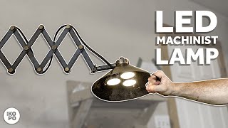 DIY Machinist Lamp | Custom LED Shop Lamp