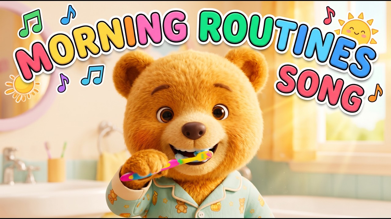 Morning Routine Song 🌞 | Get Ready for the Day! | Kids Songs & Nursery ...