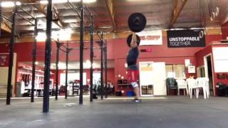 Set 5 - 2 push jerks+1 split jerk TNG - 225
