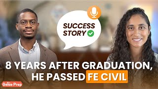 How Dapo Passed the FE Civil in 3 Months of Prep (After 2 Failed Attempts)