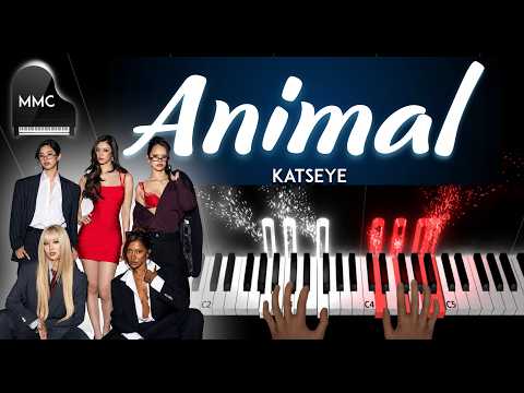 Animal (piano sheet music) - Katseye