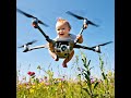 drone and baby #shorts #shortfeed #ytshorts