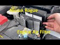 2010 - 2020 Nissan Rogue Engine Air Filter Replacement