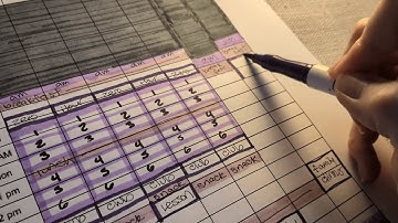 how to schedule your days (for students) 🌸