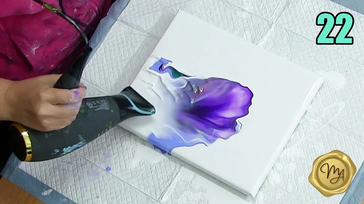 Acrylic Pour | Dutch Pour | Day 22 of 30 Days Fluid Art Challenge by MarjoleinART