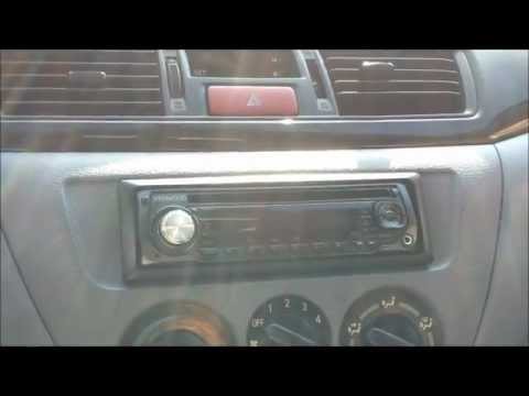 2002 mitsubishi lancer stereo install