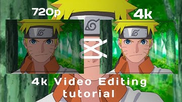 Easy 4k!|CC Quality in Just 2  Minutes!! | Capcut AMV/Edit Tutorial