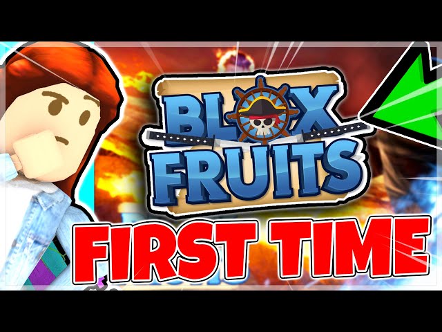 So I Played BLOX FRUITS For the First Time (Roblox) 