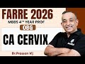 Ca Cervix | OBG Lecture | MBBS 4th Year | Farre Series | Dr. Prassan Sir | PW MedEd