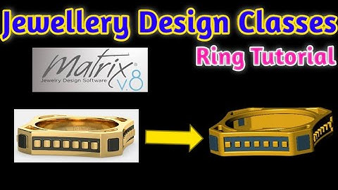 Tutorial: Making Of Diamond Gents Ring Using Gemvision Matrix 8.0 PART-95