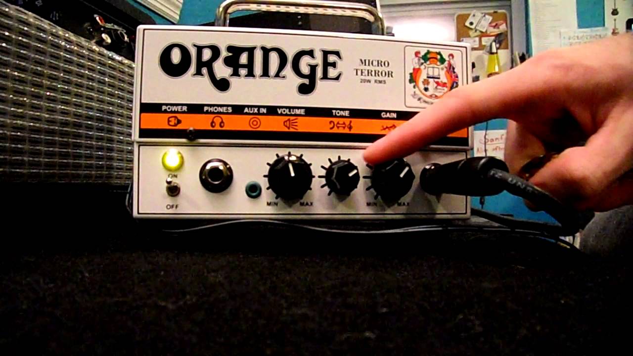 Orange Micro Terror head (Review & Demo) METAL,Cleans,Rock