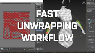 Fast UV Unwrapping workflow - 3DS Max 2018-2022