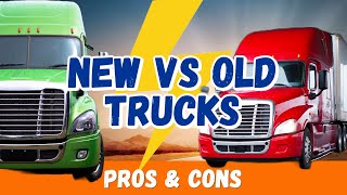 Buying Old vs New Trucks: Pros and Cons (Price, Repair cost, Fuel-efficiency, Comfort, Safety)