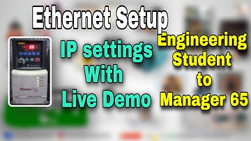 PowerFlex 40/40P Ethernet 22-COM-E Configuration & PLC Integration | Step-by-Step Demo