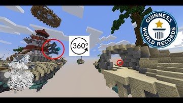 (WORLD RECORD) 90+ BLOCK FIREBALL JUMP WITH 360S IN HYPIXEL BEDWARS!