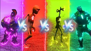 COLOR DANCE CHALLENGE DAME TU COSITA VS HULK VS SIRENHEAD VS THANOS - Alien Green dance challenge by MONSTYLE GAMES 10,980 views 1 year ago 1 minute, 52 seconds