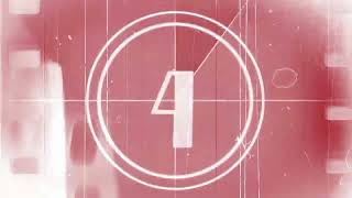 Old Film Countdown | 8 Seconds | Sound Effects |  Projector Audio
