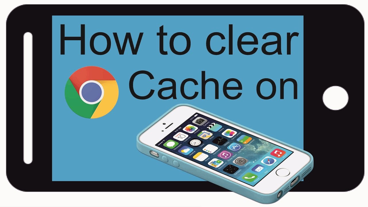 how to clear cache on google chrome iphone