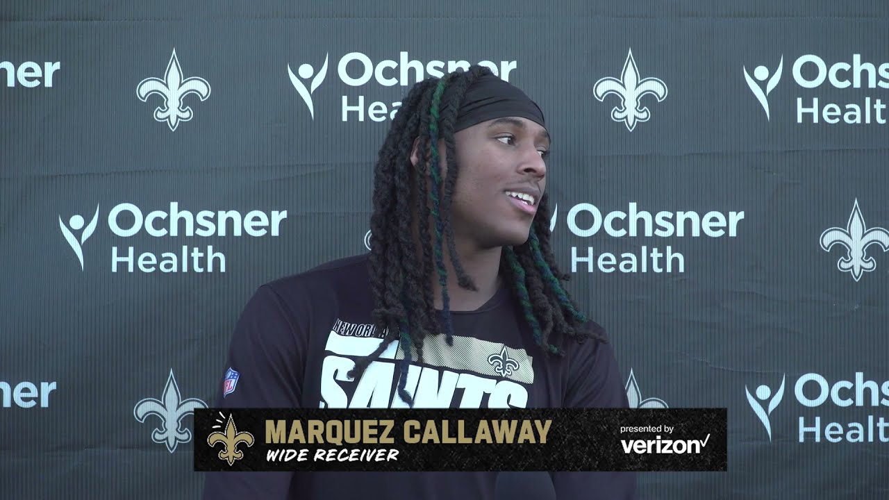 Marquez Callaway on missing Deonte' Harris and "Next Man Up" mentality | Saints Practice 12-8-21