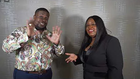 Bishop Shawn Bell speaks with Lady Sylvia Watkins ...