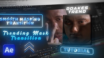 Trending Mask Transition Tutorial | After Effects