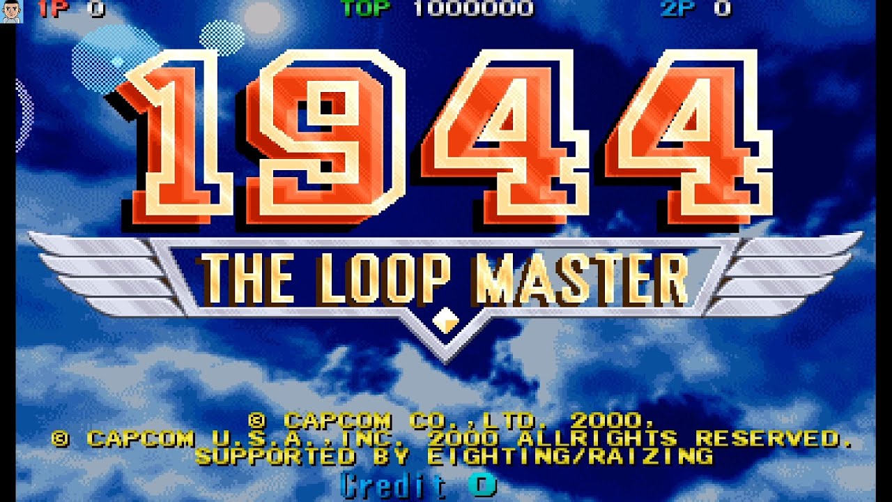 Longplay Casual - 1944: The Loop Master (CP System II) HD 2000