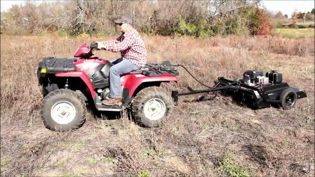 Swisher 44" Electric Start Pull Behind 14.5HP Rough Cut Mower RC14544BS