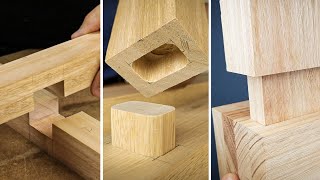 3 ENSAMBLES de MADERA básicos que debes conocer | CARPINTERÍA