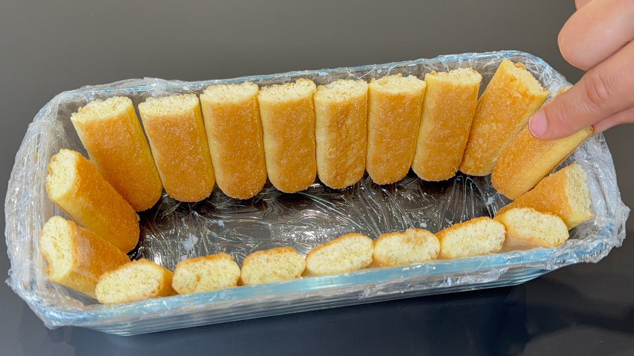 Десерт без выпечки ‼️ Вы можете сделать его за 10 минут, используя всего несколько ингредиентов! 🍑🤩