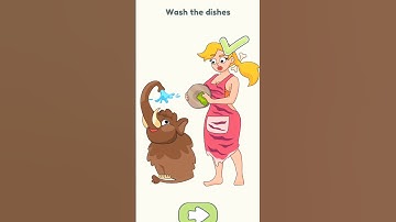 Dop2 | level 370 | Wash the dishes | delete one part | #dop2 #solve #shorts @APTITUED