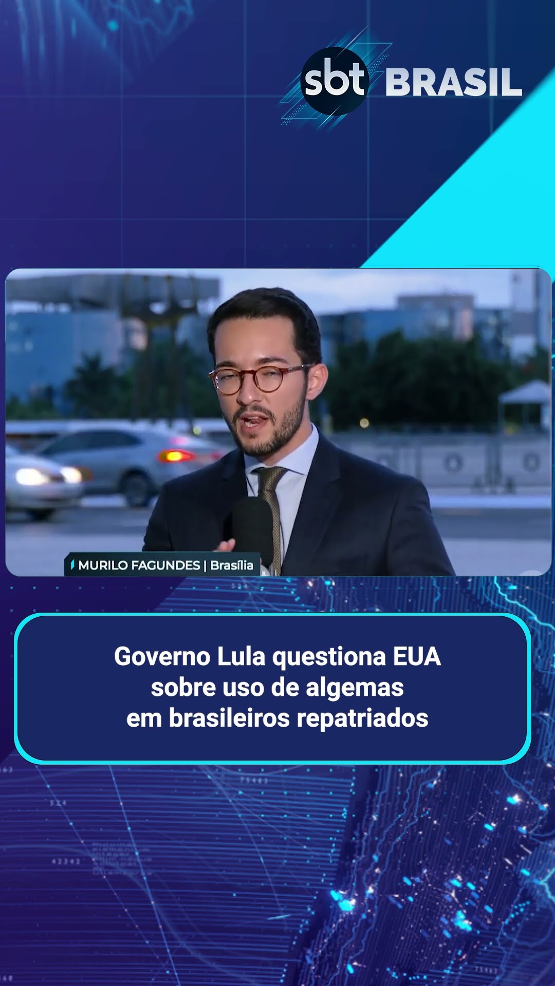 Brasil pede esclarecimentos aos EUA sobre tratamento dado aos repatriados | SBT Brasil (27/01/25)