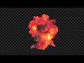 Slow motion muzzle flash 4k Stock footage