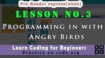 Learn Programming in with Angry Birds in Pre-reader Express (2020) | Lesson-3