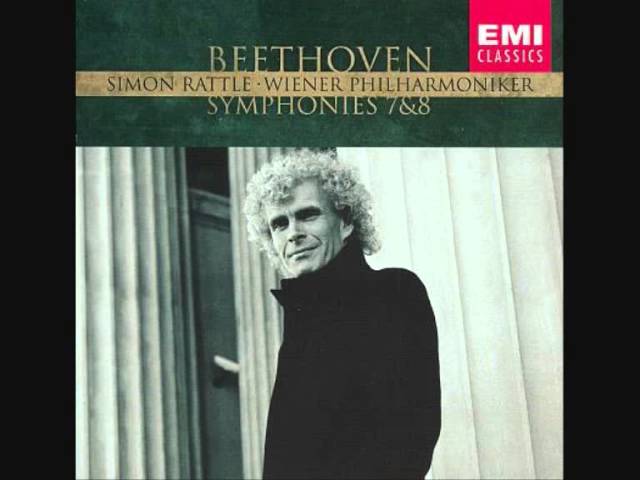 Beethoven - Symphonie n°7: 2e mvt : Philh Berlin / S.Rattle