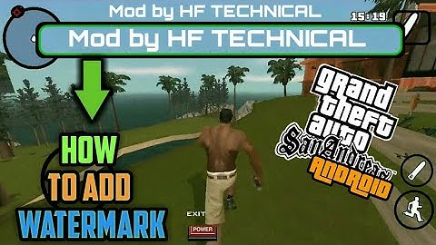Watermark for GTA SA android by HF TECHNICAL