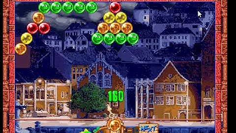 Puzzle Bobble 2, video game play, tips and tricks, episode 8  #shorts